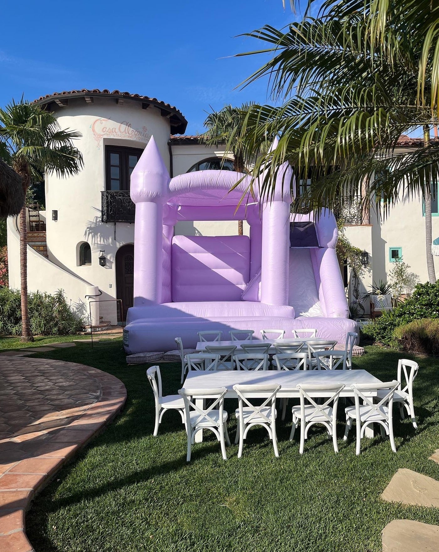 Westward Bounce House with Slide- New!