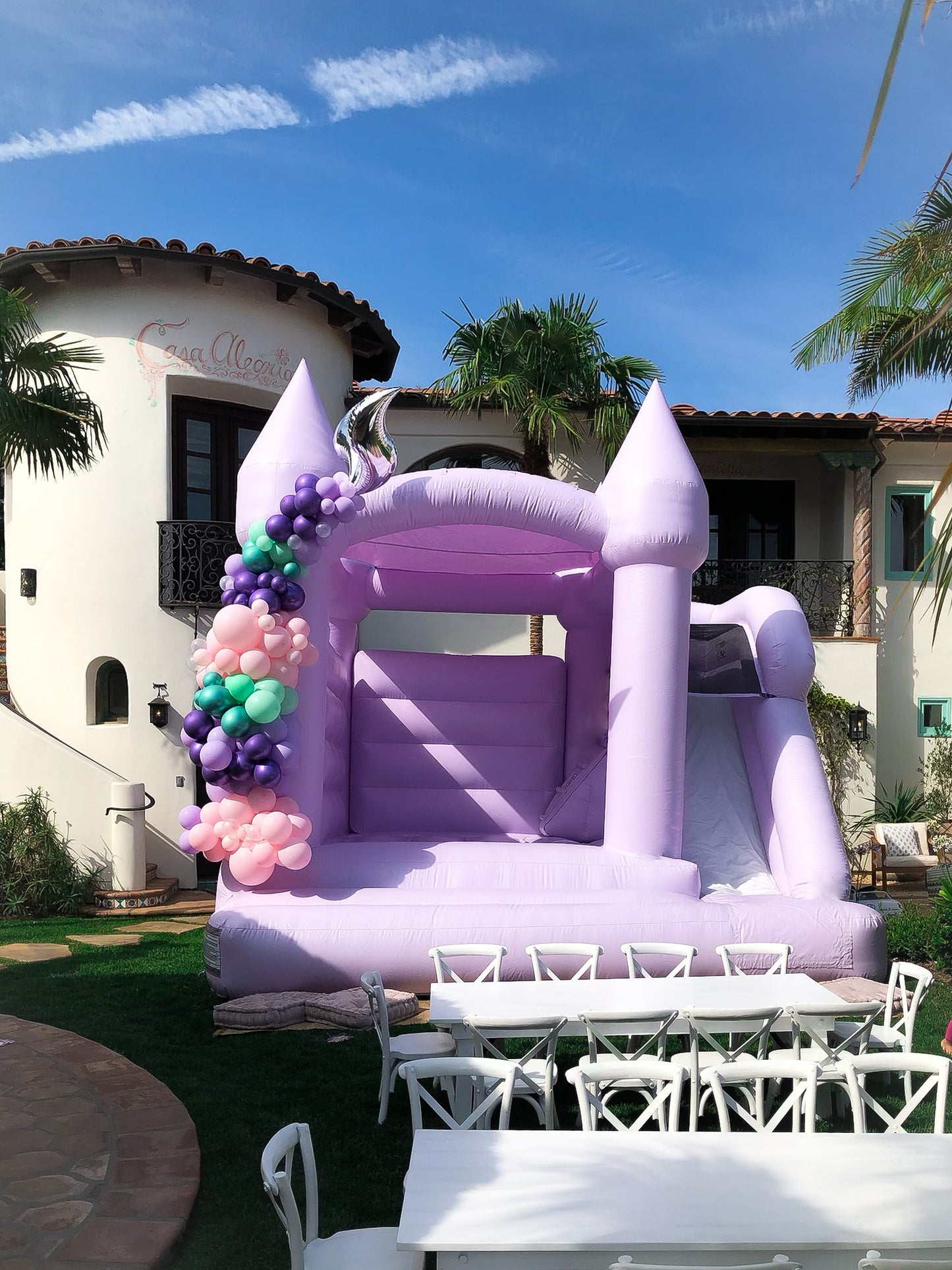 Westward Bounce House with Slide- New!