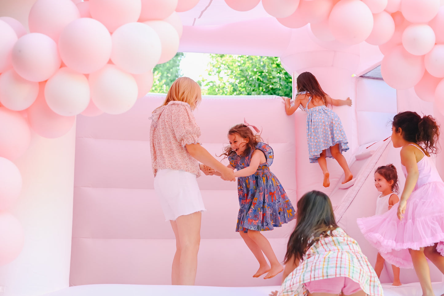 County Line Bounce House with Slide