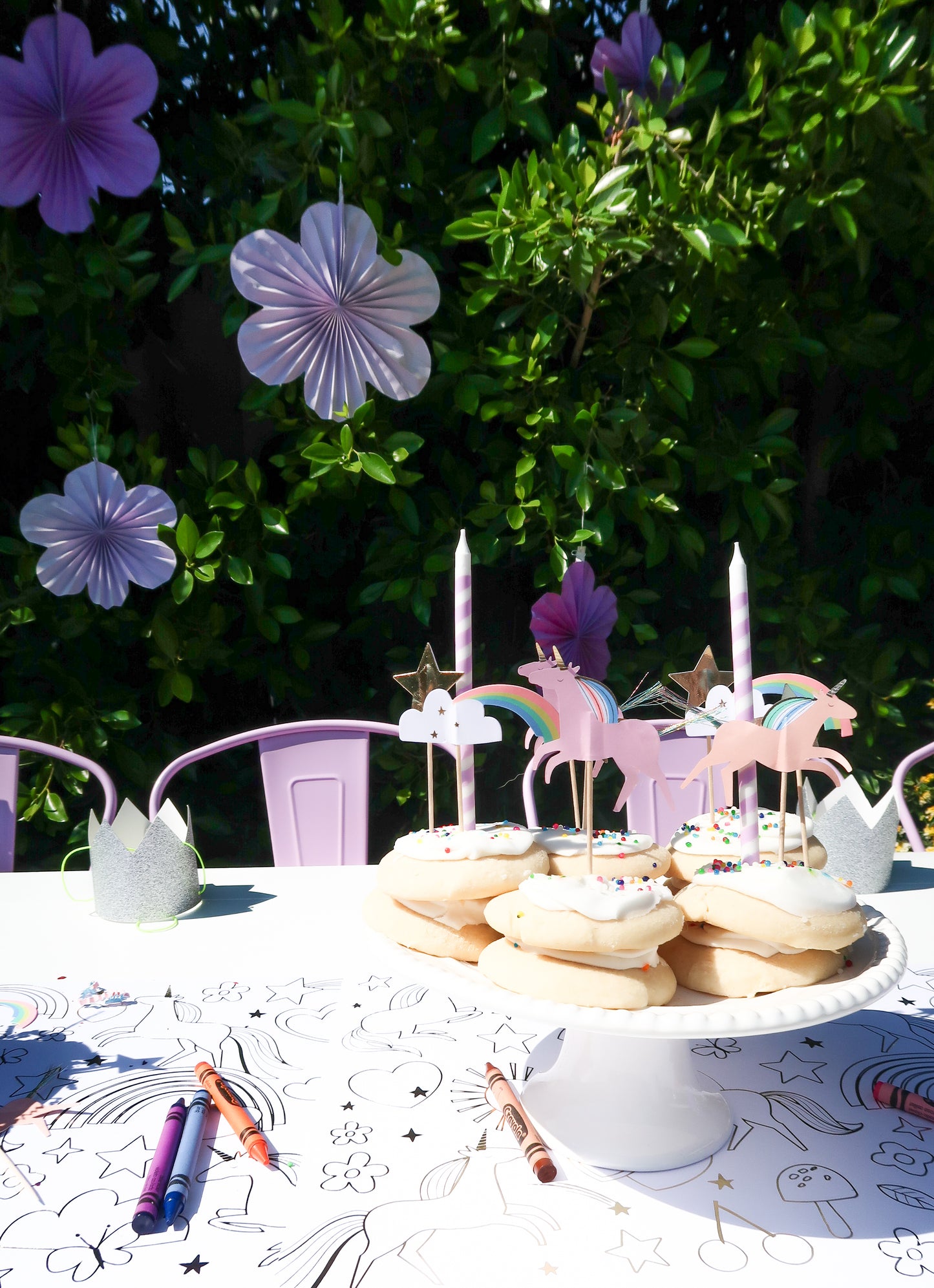 Oaks Kids Dining Set-Lavender