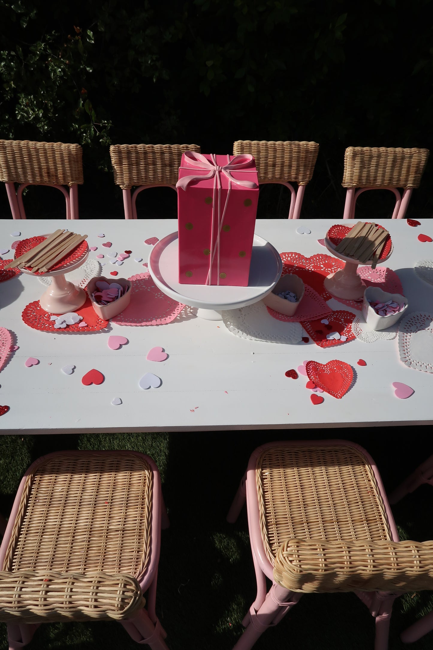 Napoli Kids Dining Set in Pastel Pink