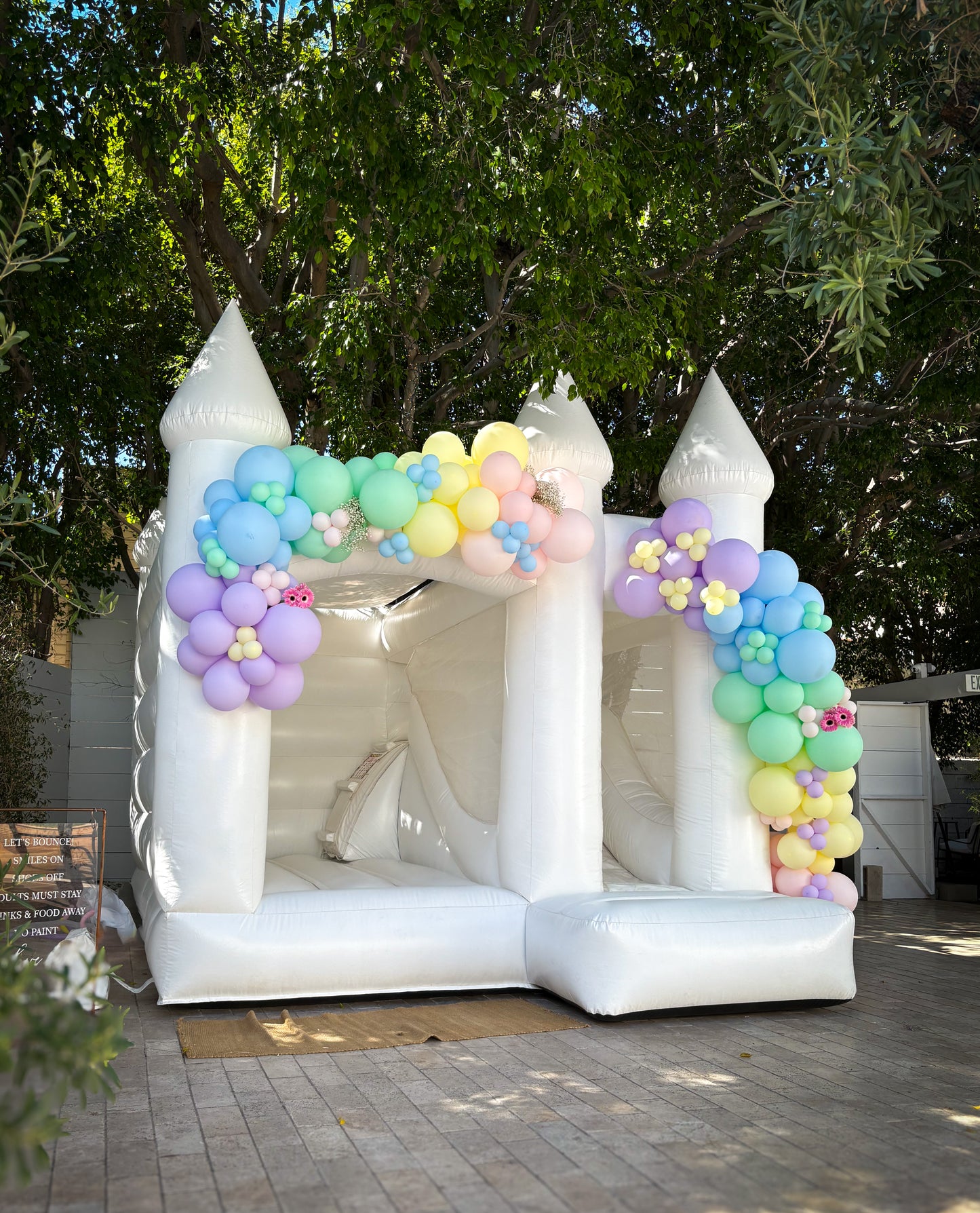 Surfrider mini Bounce House with Slide 12x12