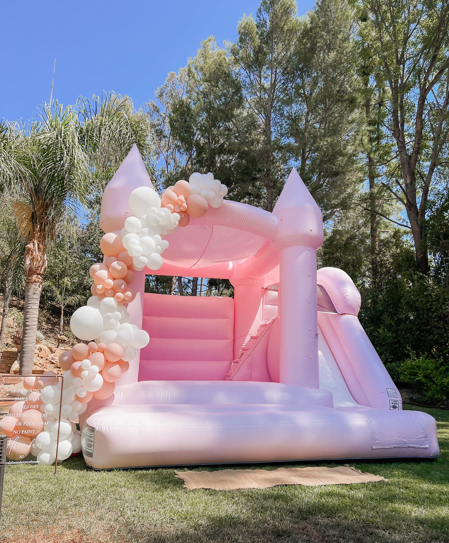 County Line Bounce House with Slide