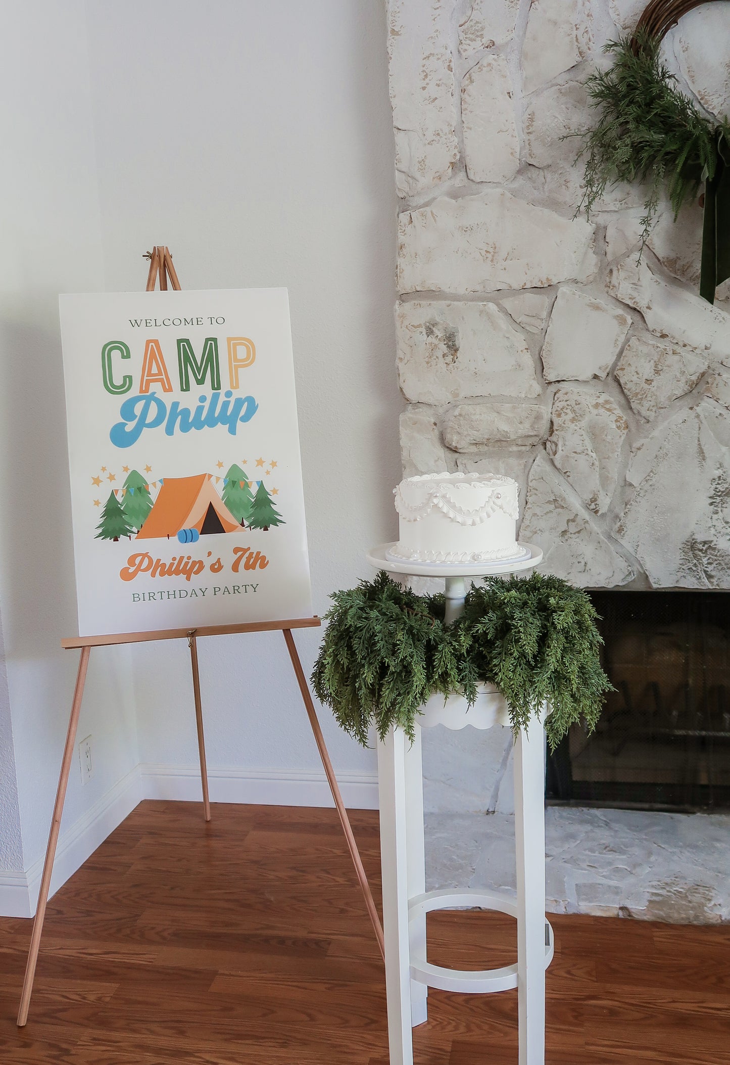 Custom Sign with Wood Easel - New!