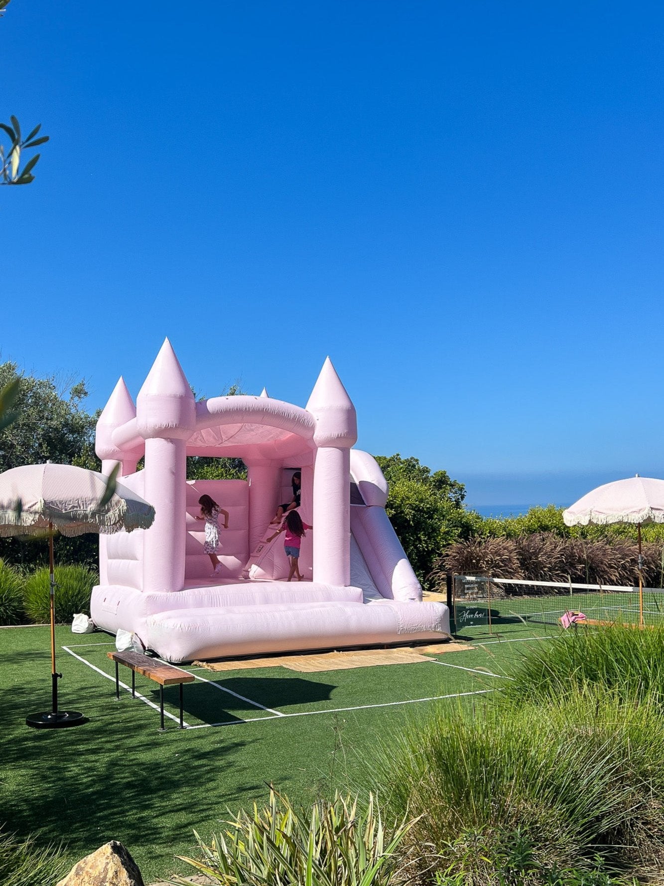 County Line Bounce House with Slide