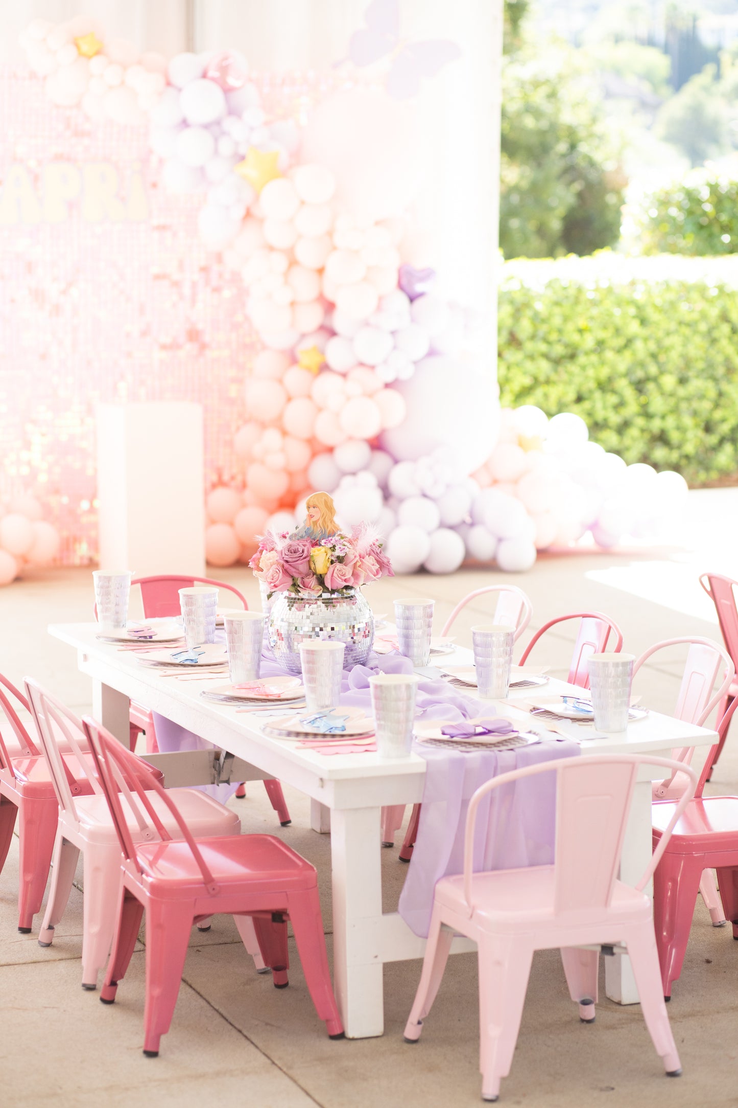 Little Calabasas Kids party furniture Children's event decor Calabasas themed parties Youth party furnishings