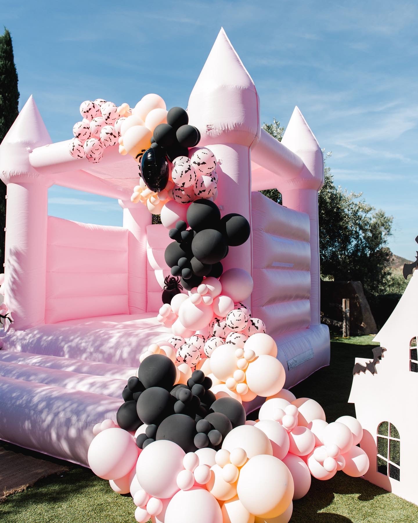 Hollister Bounce House- Pastel Pink