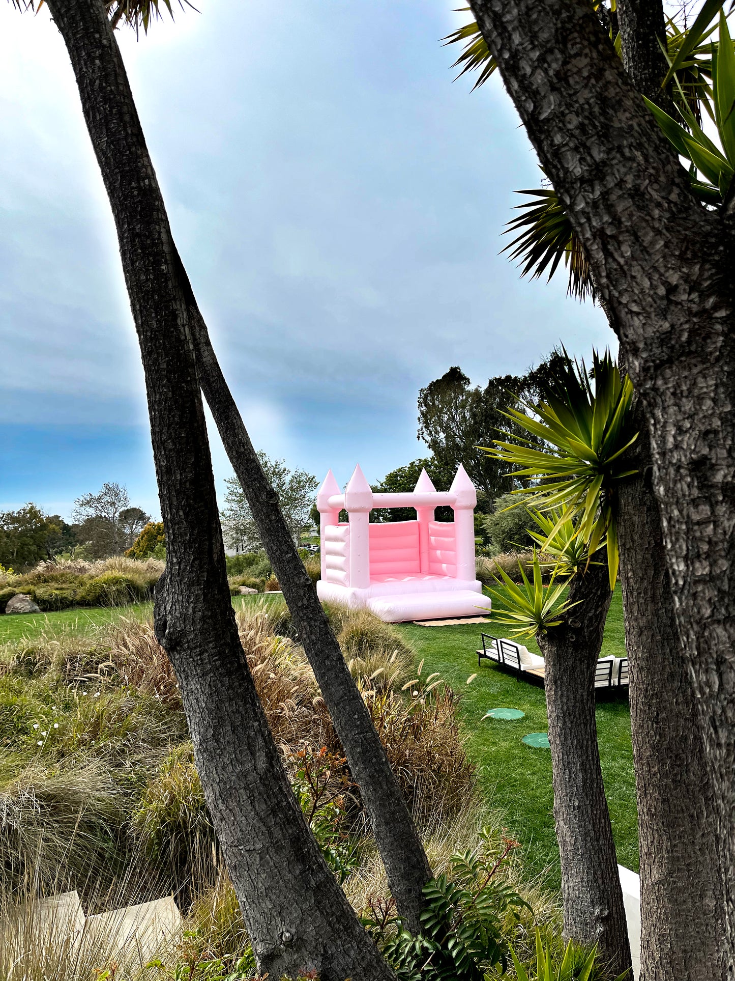 Hollister Bounce House- Pastel Pink