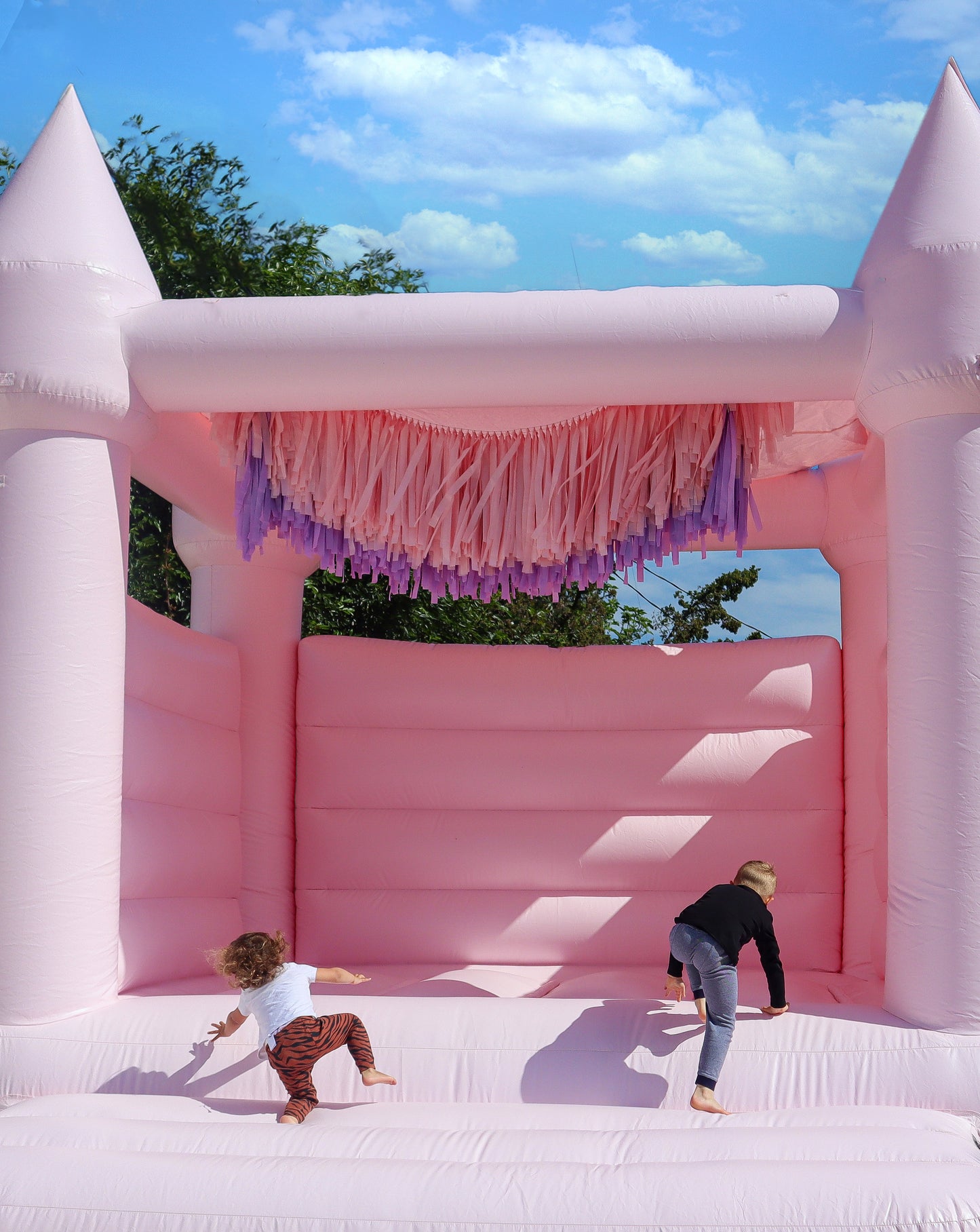 Hollister Bounce House- Pastel Pink