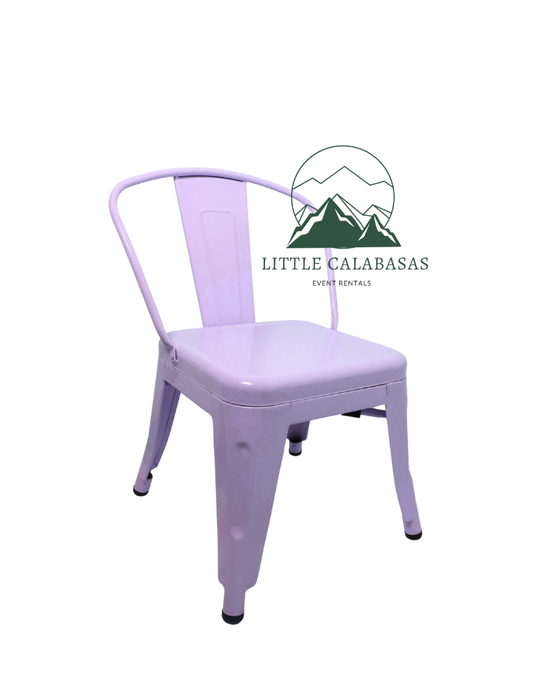Lavender Kids Metal Chair