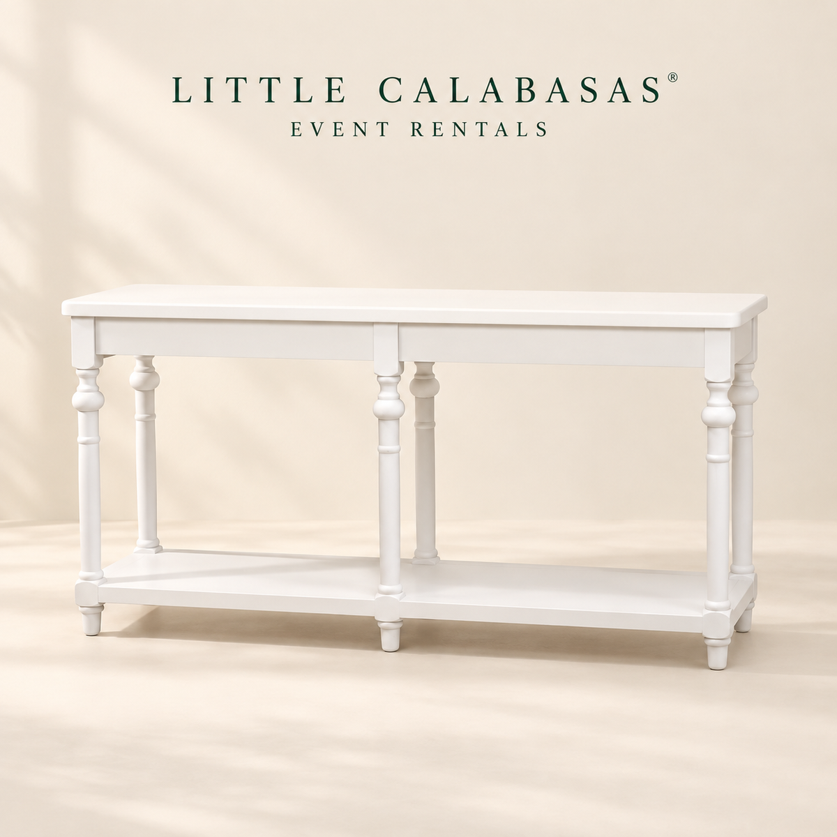 Paisley Desert Table