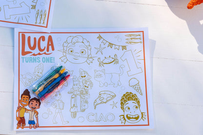 Napoli Kids Dining Set in Natural Wood