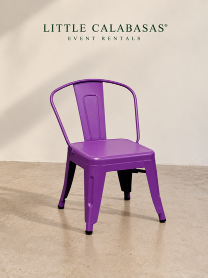 Violet Kids Metal Chair - New!