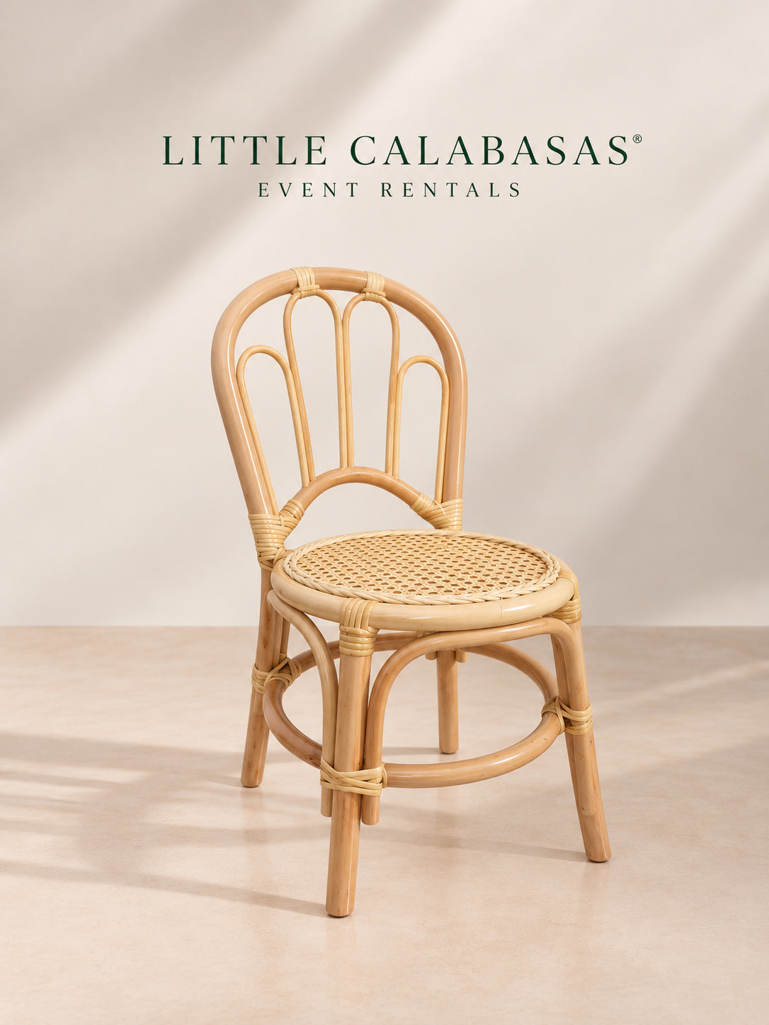 Bistro Kids Rattan Chair - New!
