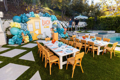 Napoli Kids Dining Set in Natural Wood