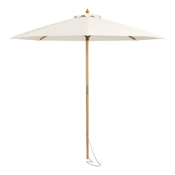 Fossil White Bamboo Umbrella- New!