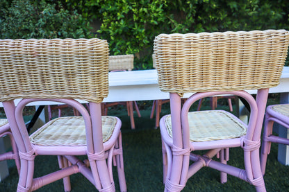 Napoli Kids Dining Set in Pastel Pink - New!