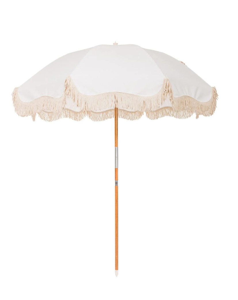 Fringe Umbrella with Base