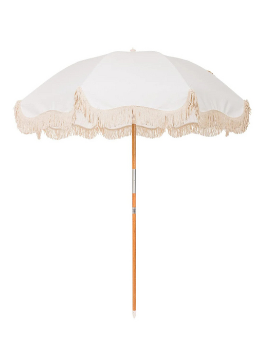 Fringe Umbrella with Base