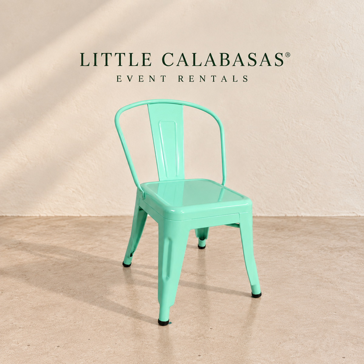 Mint Kids Metal Chair